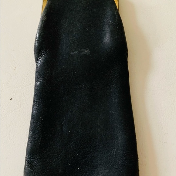 Leather reading glasses bag - Picture 4 of 8